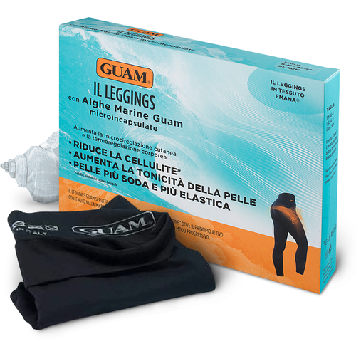 Легинсы для похудения Guam Il Leggings, L/XL, черный