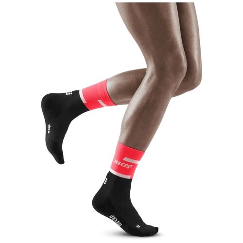Носки Cep, размер III, розовый 1 шт компрессионный рукав до икры компрессионные рукава для ног для бега компрессионные носки без ног помогают голени стельки защитные р