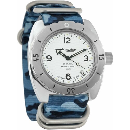 фото Наручные часы восток мужские наручные часы восток амфибия 150349, синий