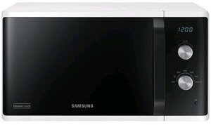 Микроволновая печь Samsung MS23K3614AW/BW, 800 Вт, 23 л, чёрно-белая