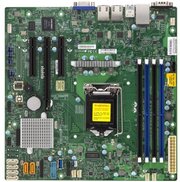 Серверная материнская плата Supermicro C232 MBD-X11SSL-F-B (LGA1151, mATX) OEM