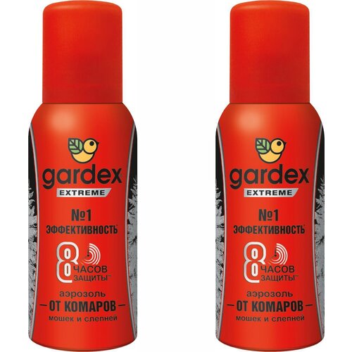 Gardex Extreme Super Аэрозоль от комаров, слепней и мошек,150 мл NEW (2шт в наборе)