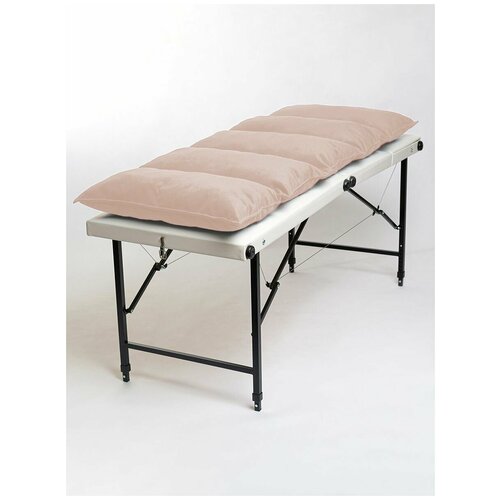 Матрас /анатомический матрас на кушетку для наращивания ресниц, Masscomplekt, светло-розовый