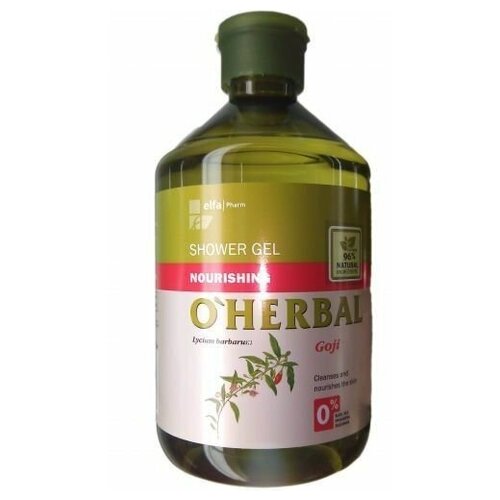 Питательный гель для душа O HERBAL с экстрактом годжи 500мл