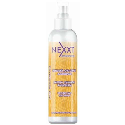 NEXXT professional Лак-спрей для волос Styling Hair Eco Spray, экстрасильная фиксация, 200 мл