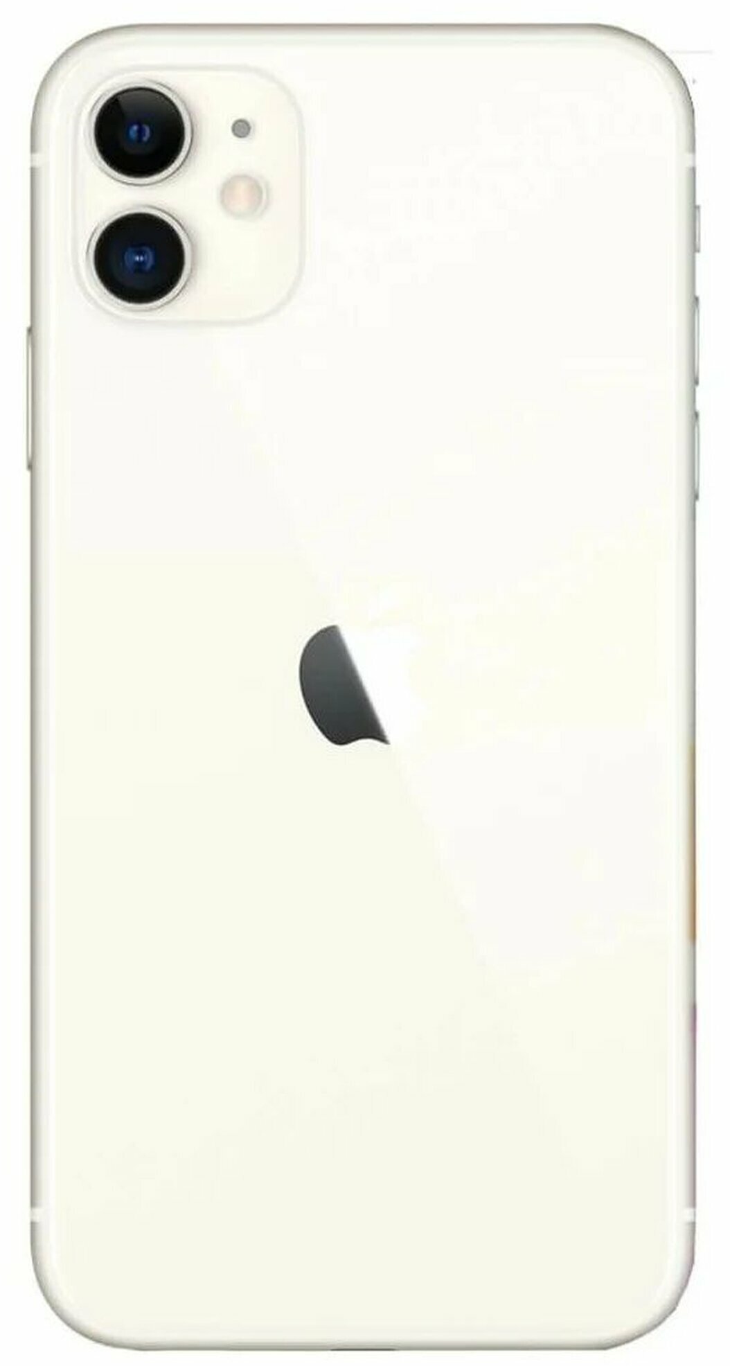 Смартфон Apple iPhone 11 128 ГБ, nano SIM, белый, как новый, витринный образец — фото 1