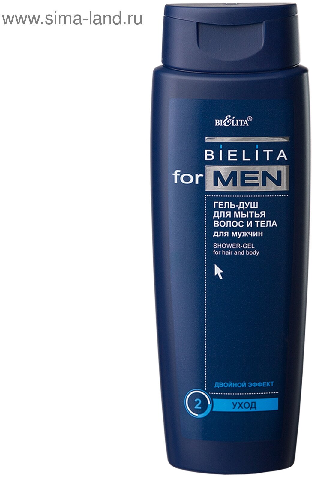 Шампунь для волос BIELITA for men, для всех типов волос, 250 мл