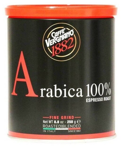 Кофе молотый Caffe Vergnano 1882 Arabica Espresso