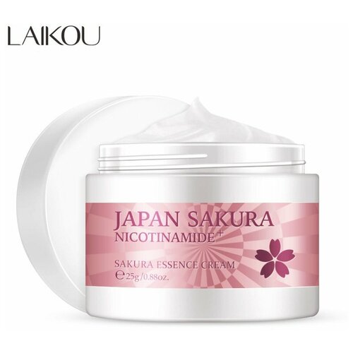 Крем для лица с экстрактом цветков сакуры Laikou