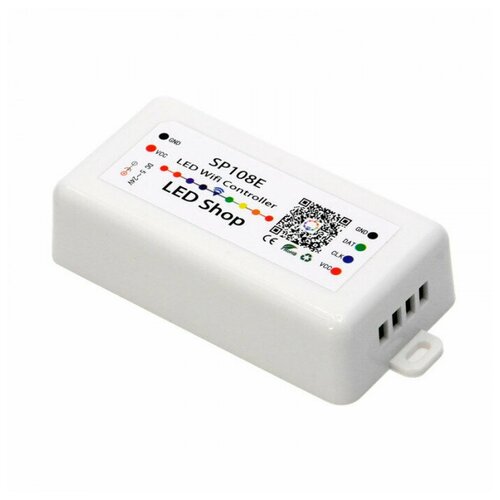 светодионый rgb контроллер12v 24v wifi wlan android ios Wifi контроллер для SPI ленты(бегущая волна) SP108E