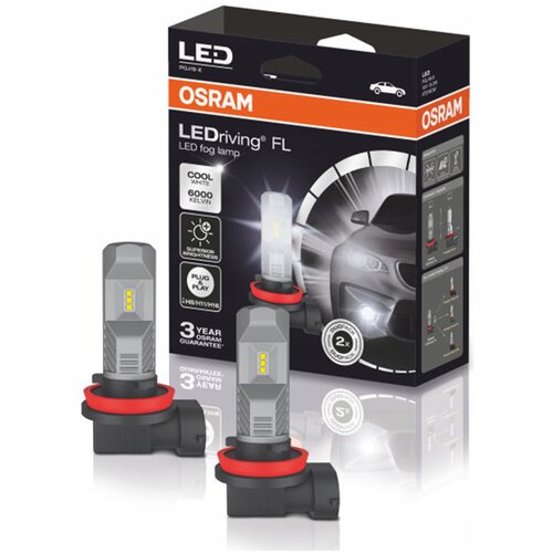 Лампа Светодиодная 12v H8/H11/H16 8,2w Pgj19-1 Osram 2 Шт. Картон 67219cw Osram арт. 67219CW