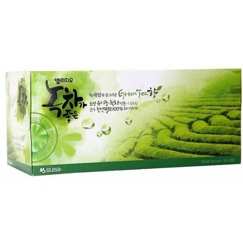 Набор из 3 штук MONALISA Bellagio 180 шт 30 шт Салфетки ко сметические для лица с экстрактом зеленого чая 2128₽