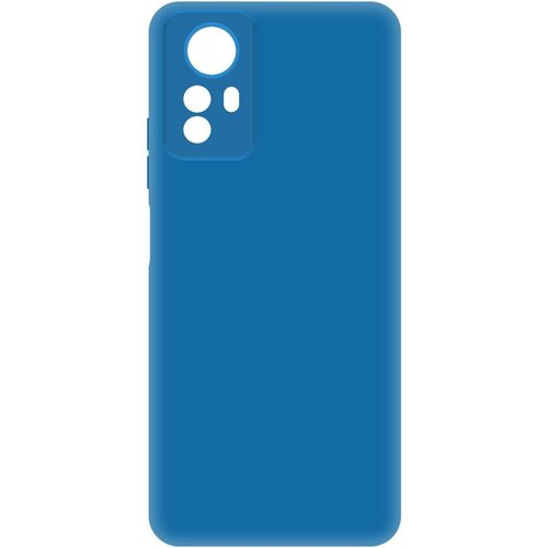 Чехол-накладка Krutoff Silicone Case для Xiaomi Redmi Note 12S синий