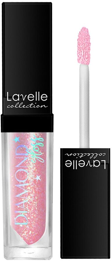 LAVELLE COLLECTION Блеск для губ Diamond Gloss, 5 мл, 04 Diamond Pink