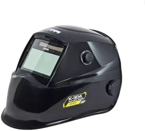 фото Маска сварщика кедр "К-304 natural color EXPERT", чёрная