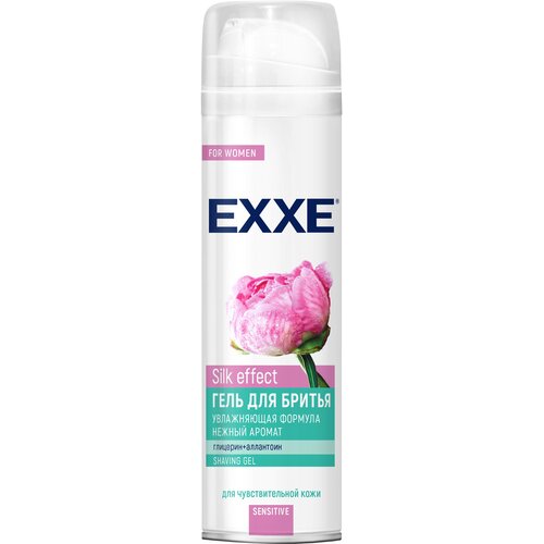 EXXE Гель для бритья Sensitive Silk effect, 200 мл (женский)