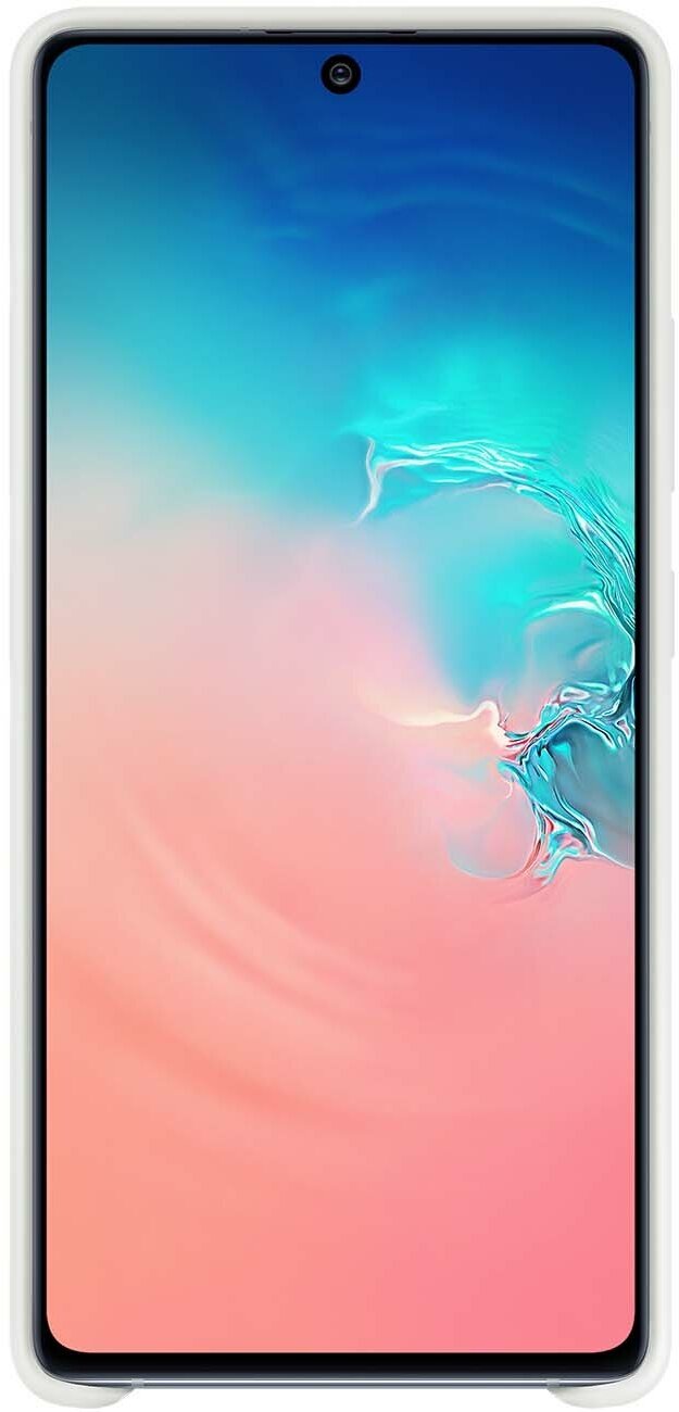 Чехол (клип-кейс) SAMSUNG Silicone Cover, для Samsung Galaxy S10 Lite, черный [ef-pg770tbegru] - фото №2