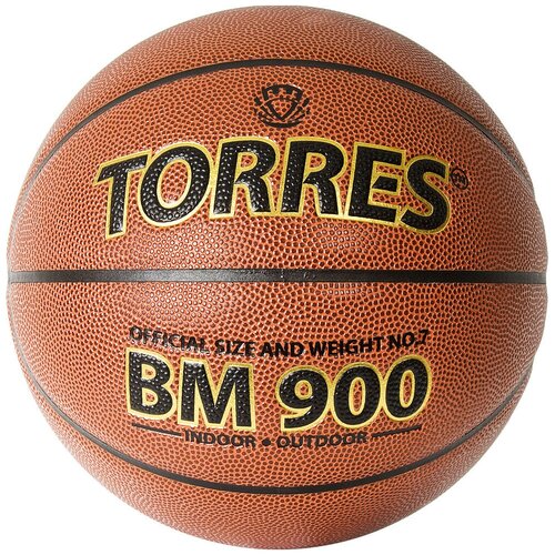 Мяч баскетбольный TORRES BM900, матчевый, размер №7