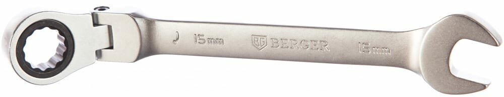 Комбинированный трещоточный ключ Berger BG - фото №8