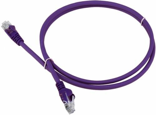 Патч-корд RJ45 UTP кат.5e, 2.0 м, серый LSZH LANMASTER LAN-PC45/U5E-2.0-GY