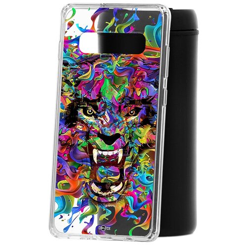 фото Чехол samsung s10 plus kruche print colored beast кruче