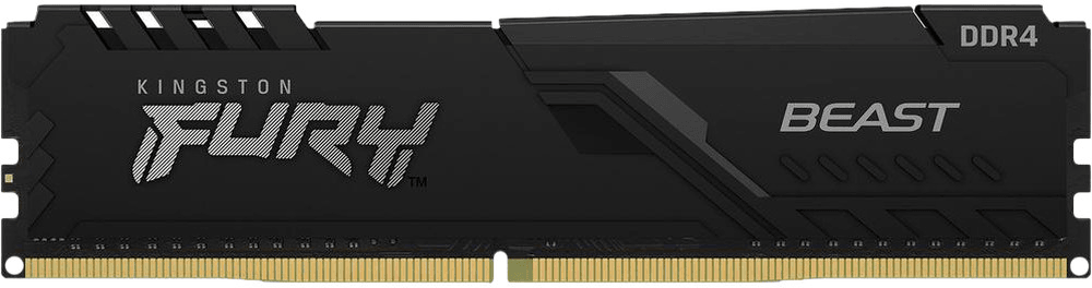 Kingston Fury Beast Black DDR4 DIMM 3200Mhz PC25600 CL16 - 8Gb KF432C16BB/8