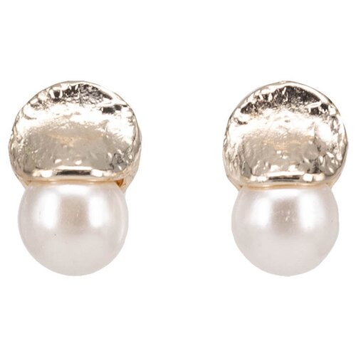 фото Серьги бижутерные богема (замок-гвоздик, бижутерный сплав, золотистый) 1-55673 otokodesign