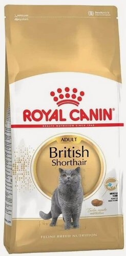 Изображение товара Сухой корм royal canin feline breed nutrition british shorthair 34 для кошек породы британская короткошерстная 4кг