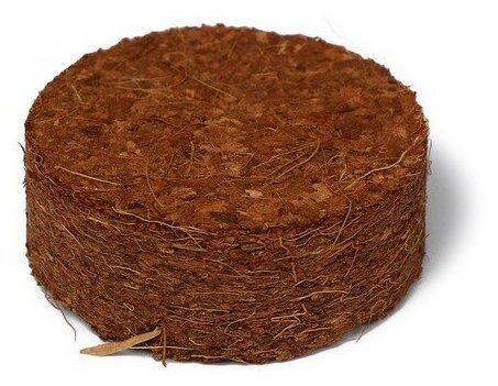 Таблетки кокосовые, d = 4 см, набор 10 шт, без оболочки, Greengo - фотография № 4