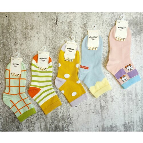 фото Носки morrah 5 пар, размер 30-35, мультиколор