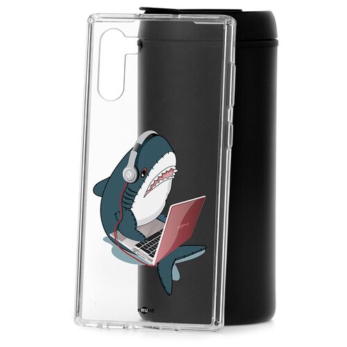 фото Чехол samsung note 10 kruche print акула кruче