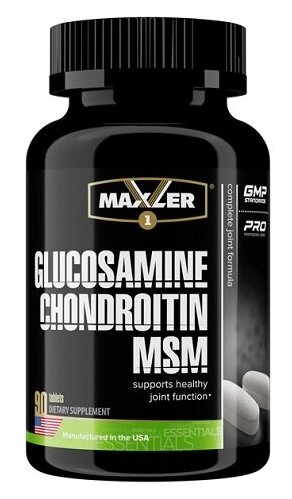 Maxler Glucosamine Chondroitin MsM 180 таб