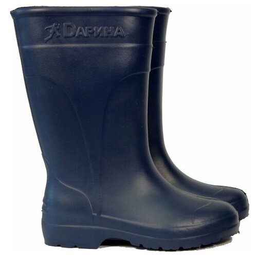 Сапоги женские, цвет синий, размер 39-40