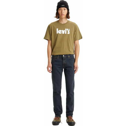 Джинсы Levi's, размер 34/32, синий, серый