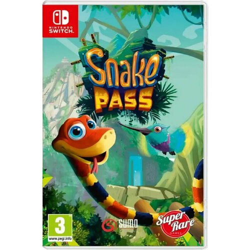 Snake Pass Super Rare(Nintendo Switch, лимит, картридж)