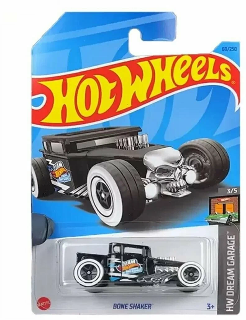 Hot Wheels Машинка базовой коллекции BONE SHAKER черная 5785/HKH21