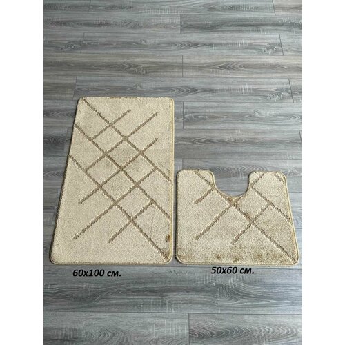 Коврик для ванной, коврик для ванной и туалета комплект