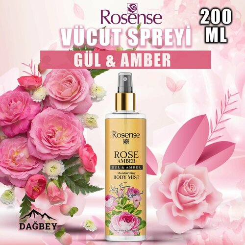 Rosense / Парфюмированный спрей для тела волос ароматный мист