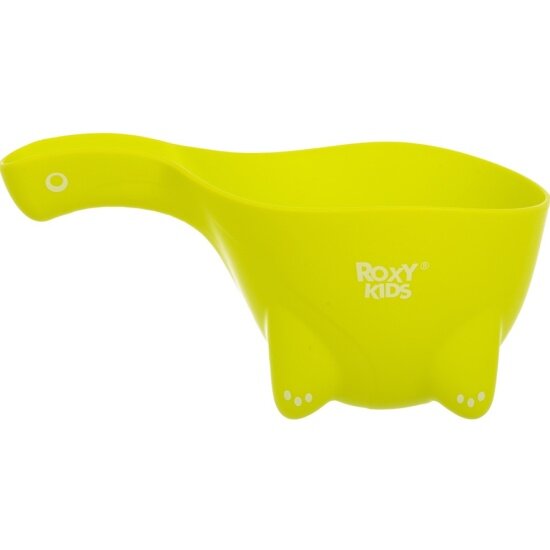 Ковшик для мытья головы Roxy-kids RBS-003-GR DINO SAFETY SCOOP зеленый