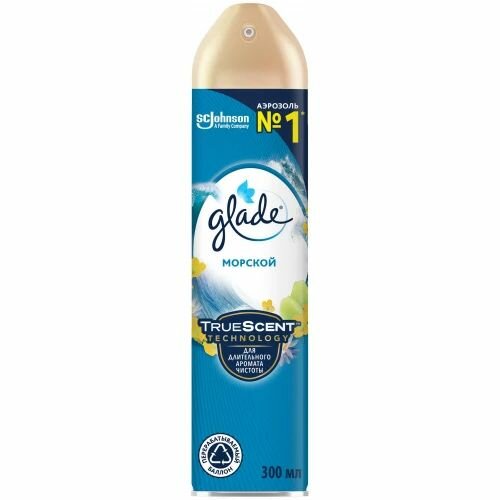 Освежитель воздуха Глейд 300мл Морской