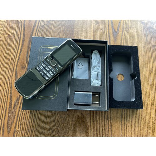 Кнопочный телефон-слайдер "Nok" 8800 BLACK черный