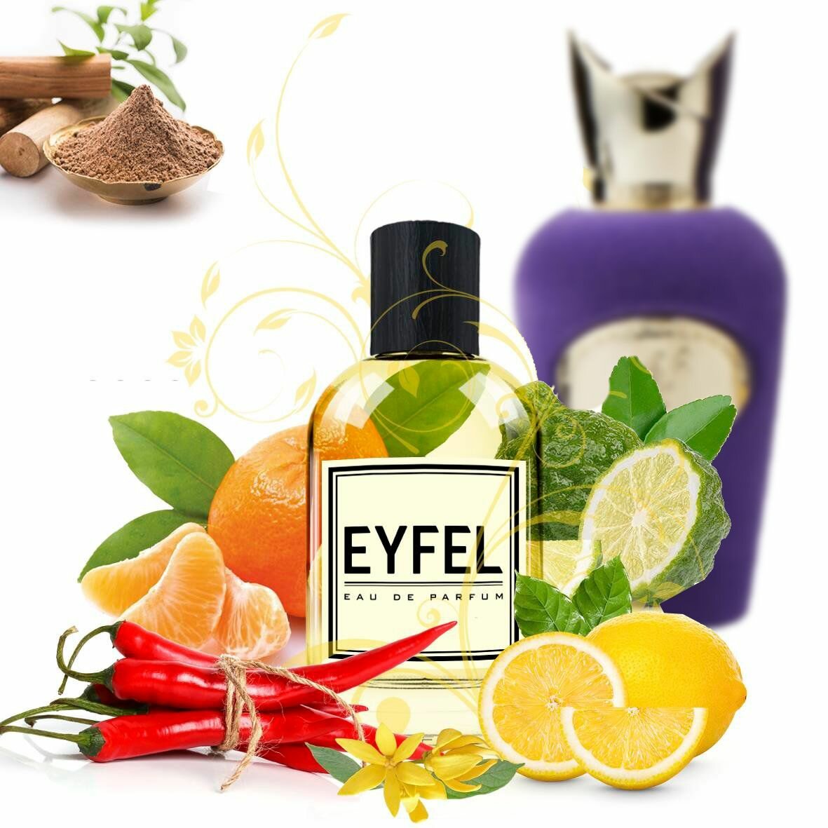 EYFEL PERFUME Духи EYFEL U10 UNISEX, 50 мл, универсальный парфюм для мужчин и женщин, духи унисекс