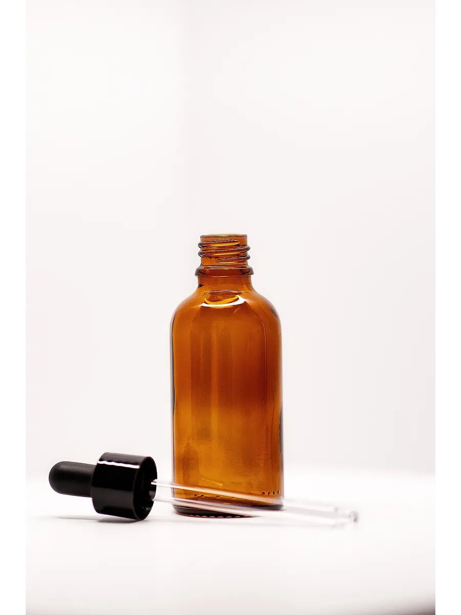 Флакон стеклянный с пипеткой 50 мл — фото 1