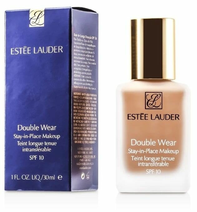 Estee Lauder Тональный крем Double Wear Stay-in-Place, SPF 10, 30 мл, оттенок: 1NO PORCELAIN