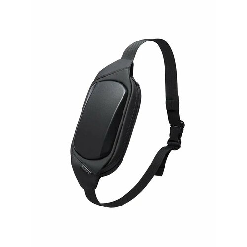 Сумка слинг Bange, фактура гладкая, черный