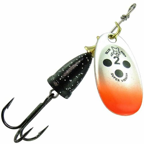 Блесна Vibrax Flake 2 (Blue Fox), вращающаяся 6гр - SRBF