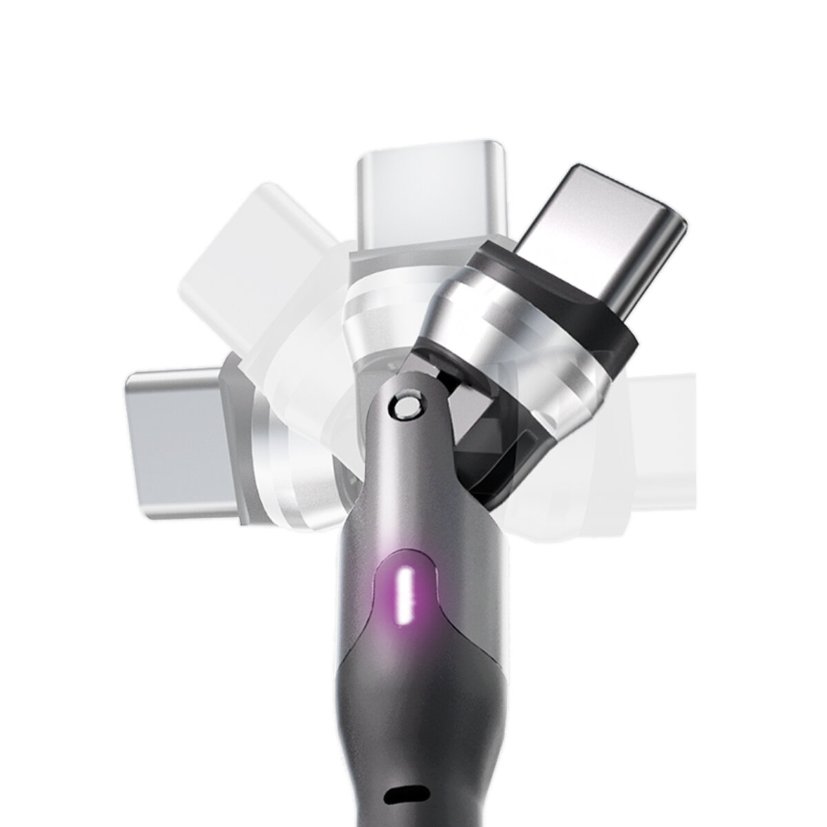 Зарядный кабель STATIK PowerPivot USB-A | USB-C, 2 метра, 12 Вт — фото 1