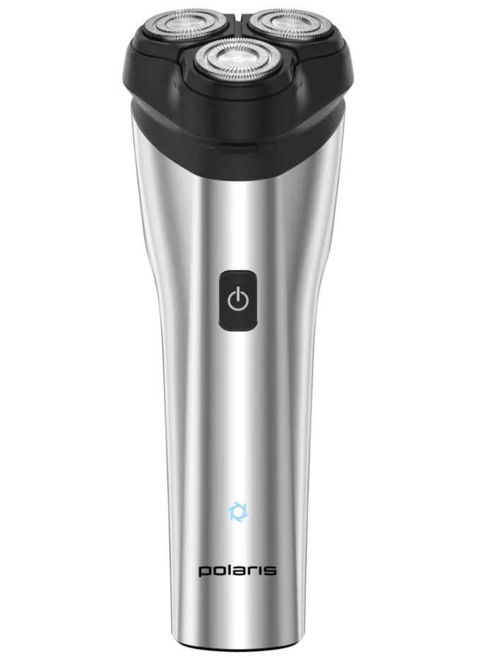 Бритва Polaris PMR 0613RC wet&dry 4D PRO 5 blades+ Серый/металлик