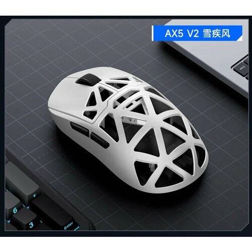 MCHOSE Maxcom AX5V2 беспроводная мышь Black Samurai AX5V2 snow gust 8586₽