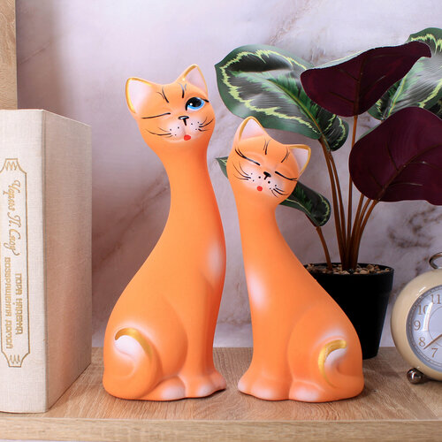Статуэтки Кот и Кошка 